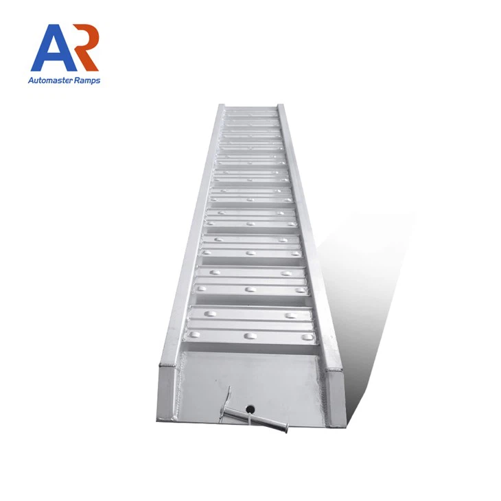 Aluminum mini excavator ramps