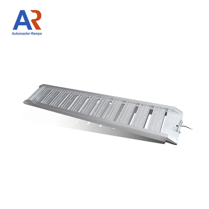 Lightweight excavator ramps